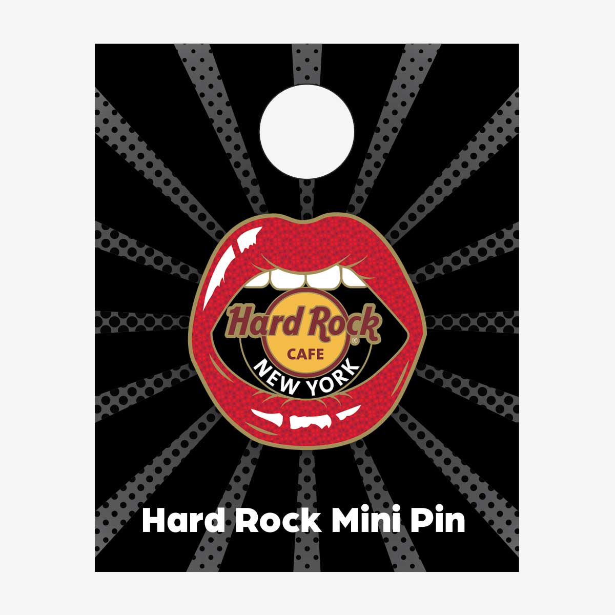 Red Lip Mini Pin image number 2